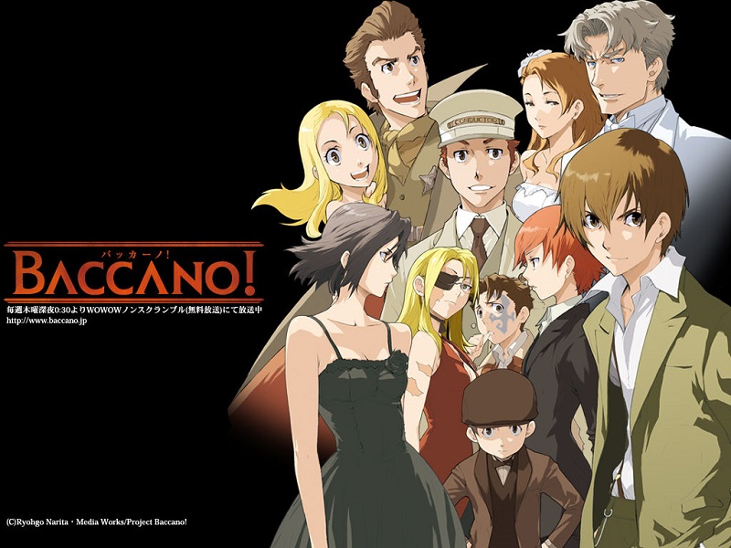 【面白い】「BACCANO!(バッカーノ)」をアニメを見始めたおっさんが見てみた！【評価･レビュー･感想★★★★☆】#baccano #バッカーノ