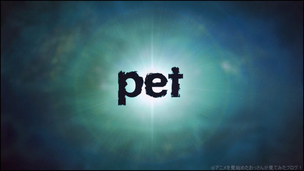 pet(ペット) アニメ　は面白い？つまらない？ 難しい？レビュー感想評価 :★★★★☆ 【面白い】「pet(ペット)」をアニメを見始めたおっさんが見てみた！【評価･レビュー･感想★★★★☆】#pet_anime #pet